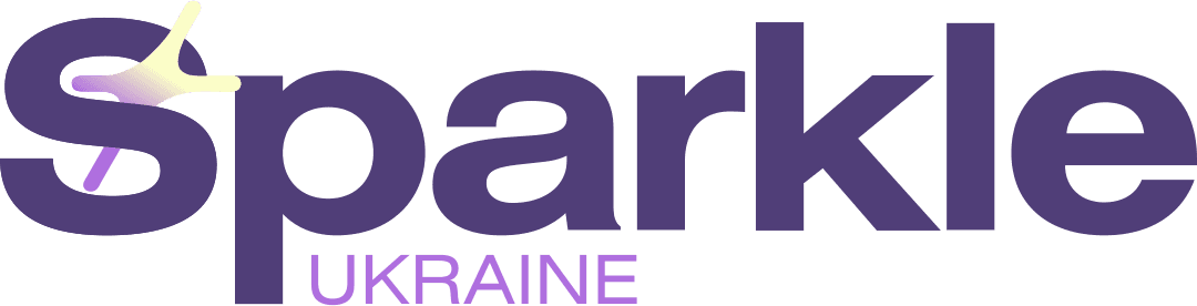 Logo van de jongerenorganisatie Sparkle Ukrain